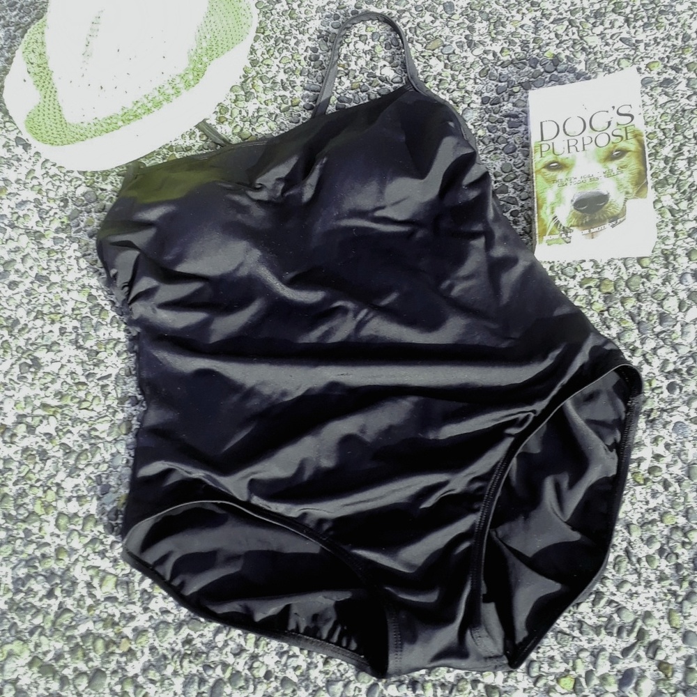 SALE Jantzen one-piece cross back swimsuit as 16